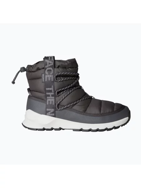 Дамски зимни ботуши The North Face Thermoball Lace Up WP anthracite grey/white ash бяло