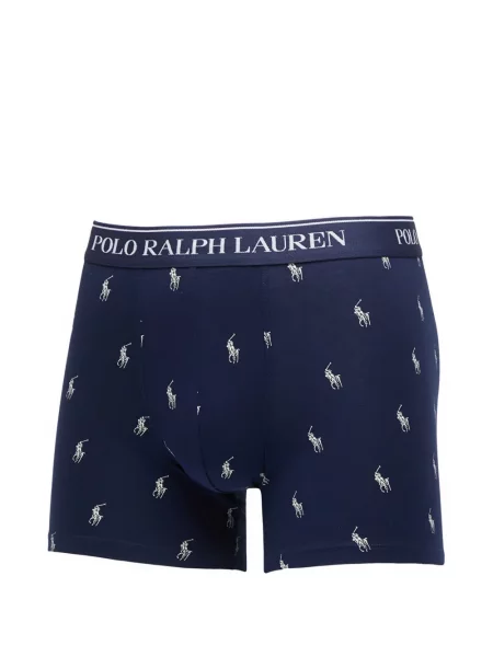 Boxeri Polo Ralph Lauren cu autograf albastru