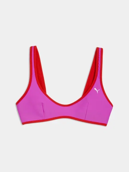 Верх купальника PUMA Swim Reversible T комбінований верх рожевий