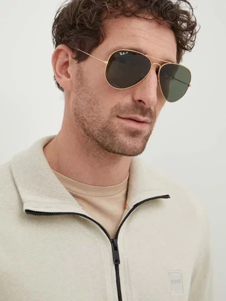 Классические солнцезащитные очки Ray-ban зеленые