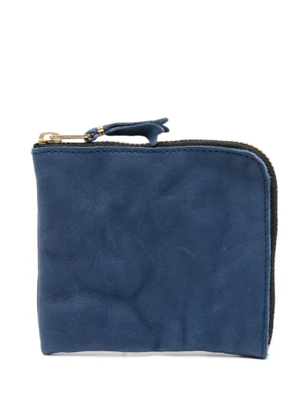 Portofel Comme Des Garçons Wallet din piele albastru
