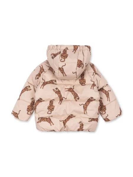 Konges Sløjd Dětská bunda NUKA JACKET GRS hnědá