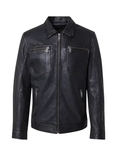 Maze Geacă de primăvară-toamnă negru