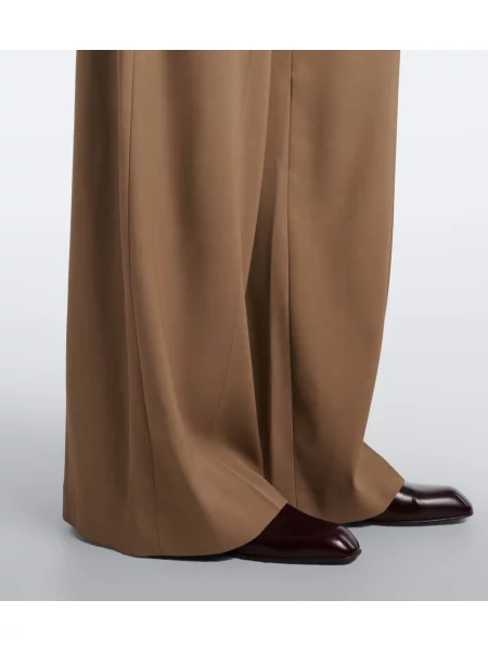 Pantaloni Joseph din țesătură twill bej