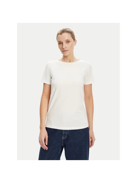Weekend Max Mara Футболка Multib Regular Fit білий