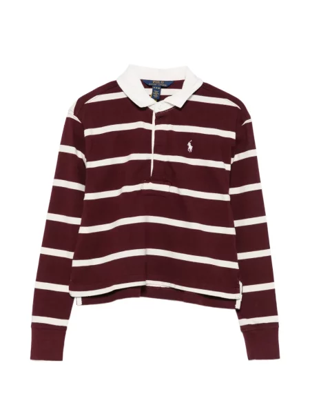 Koszulka polo dziecięca Polo Ralph Lauren czerwona