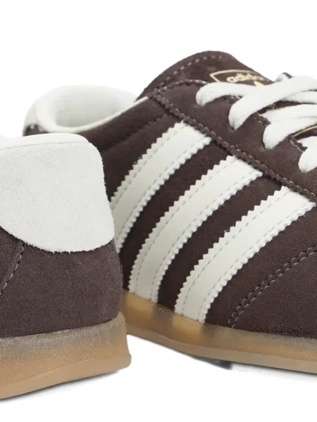 Ριγέ sneakers Adidas λευκό