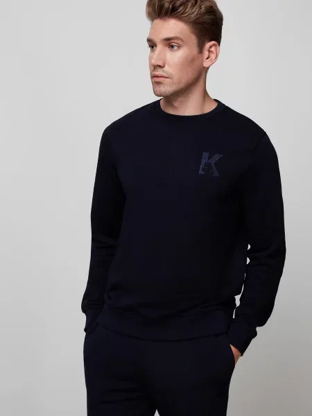 Світшот Karl Lagerfeld синій