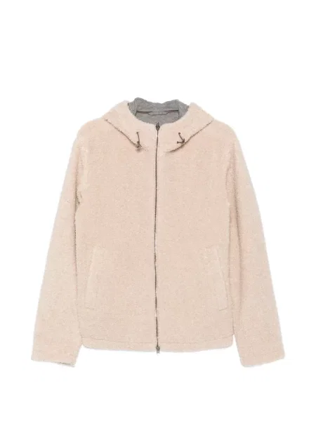 Fleece kapucnis dzseki Herno