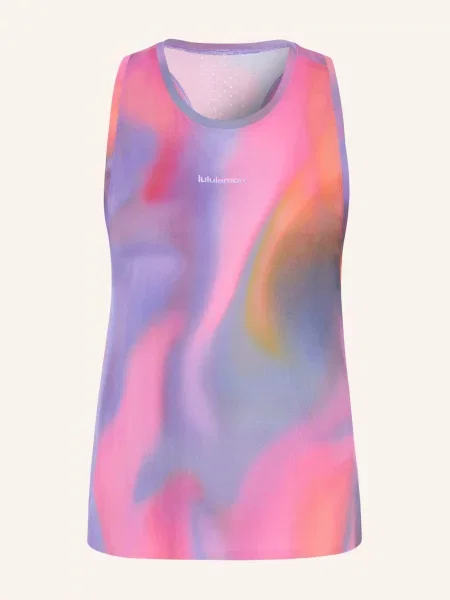 Top Lululemon do biegania niebieski