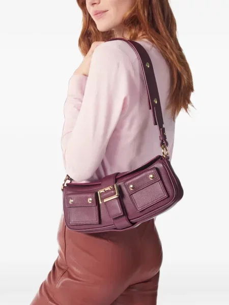 Geantă Lancel din piele violet