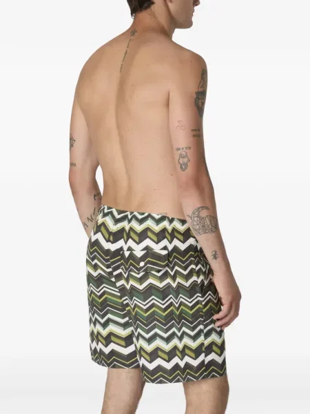 Slip de baie Missoni verde