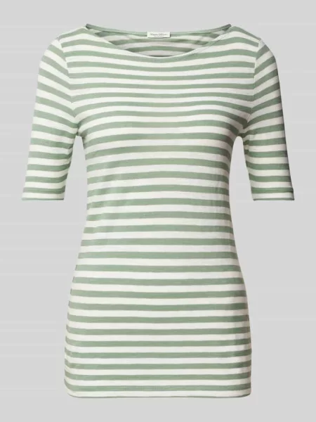 T-shirt o kroju regular fit z czystej bawełny Marc O'polo