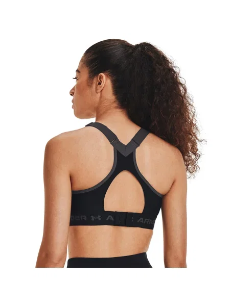 Biustonosz Under Armour Armour High Crossback Bra Black czarny