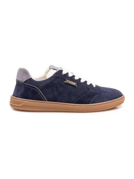 Sneakersy Versace zamszowe niebieskie