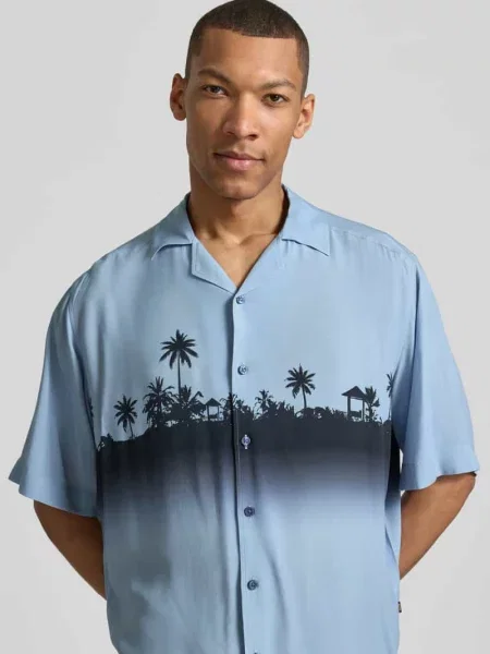 Koszula casualowa o kroju regular fit z czystej model LAPISY' Boss Orange