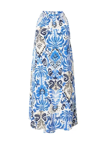 ONLY Rochie de vară ONLNOVA bej / albastru marin / azur alb
