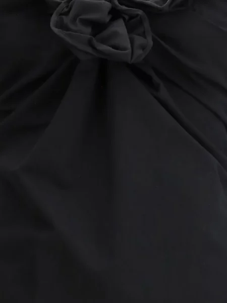 Rochie Magda Butrym cu model floral de costum negru
