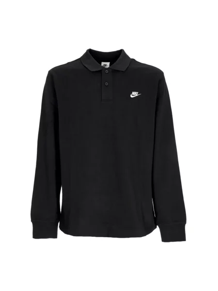 Bluzka z długim rękawem Nike z długim rękawem czarna