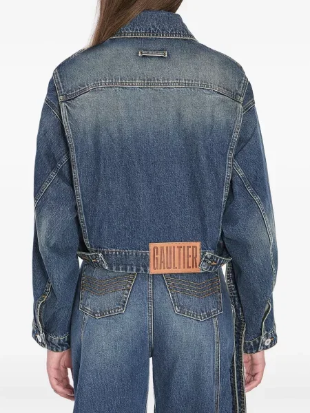 Geacă de blugi Jean Paul Gaultier albastru
