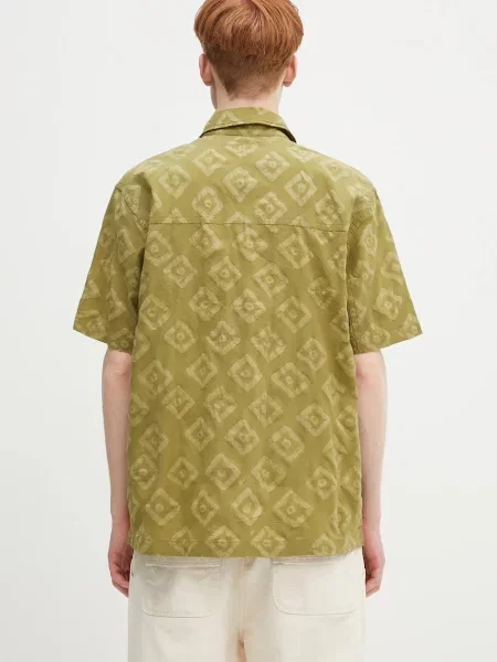 Рубашка Norse Projects зеленая