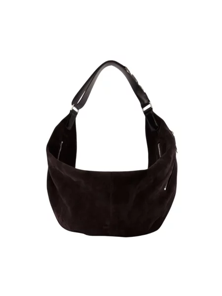 Torba crossbody Lemaire skórzana brązowa