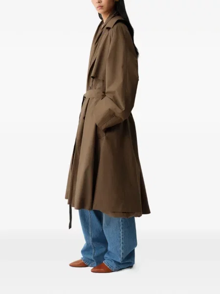 Cu centură trenci Calvin Klein maro