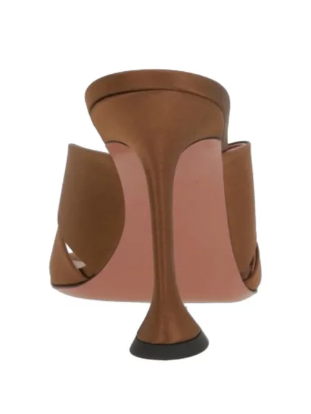 Papuci tip mules Amina Muaddi maro
