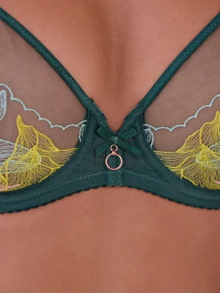 LASCANA Sutien / verde galben