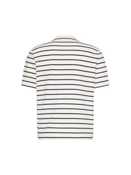 Pruhované tričko Calvin Klein Jeans biela