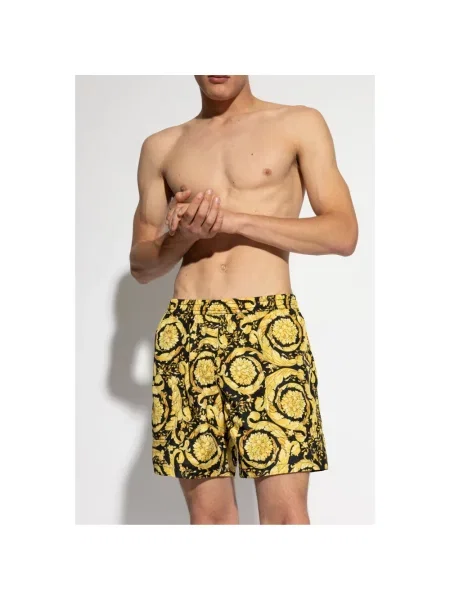 Kąpielówki Versace żółte