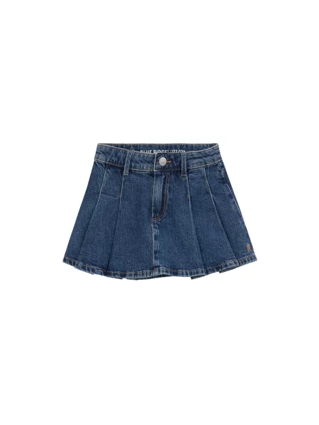 WE Fashion Fustă denim albastru