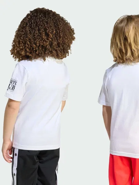 Детская футболка Adidas белая