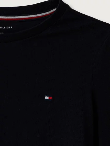 Тениска с дълъг ръкав Tommy Hilfiger бяло