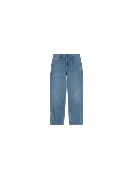 Carhartt WIP Simple Pant Blue Mężczyźni Spodnie Carhartt WIP Size: niebieski