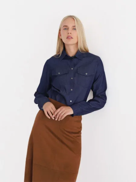 Сорочка Lilove синій