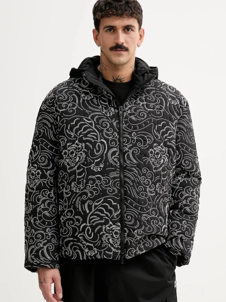 Яке Kenzo Star Tiger Down Jacket черно