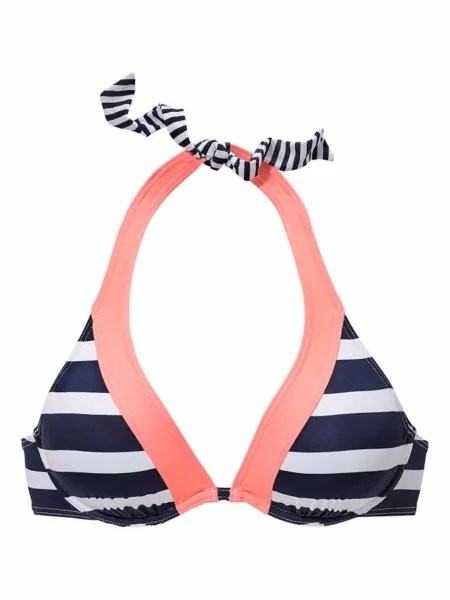 KangaROOS Bikini zgornji del Anita mornarska / marelica bela