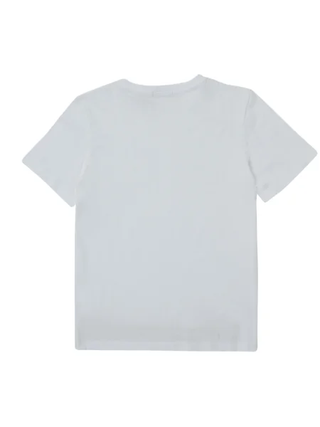 Tricou copii Calvin Klein Jeans alb