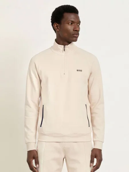 Boss Bluza Typu Lounge Sense beige beżowa