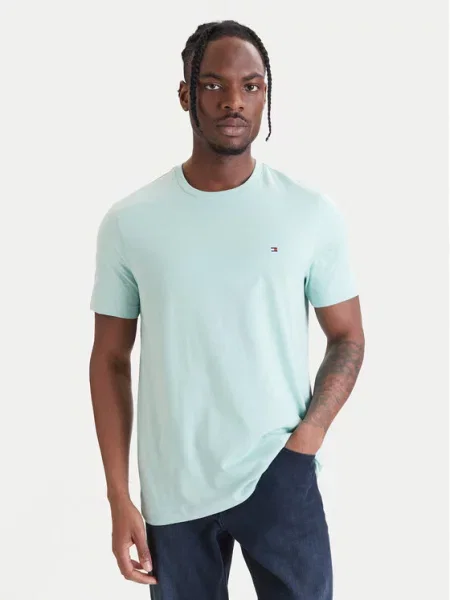 Tommy Hilfiger Majica Ess Seasonal zelena