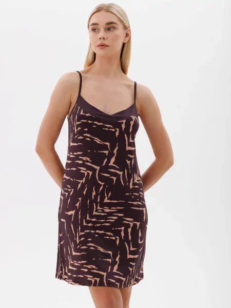 Ночная рубашка Leinle коричневая