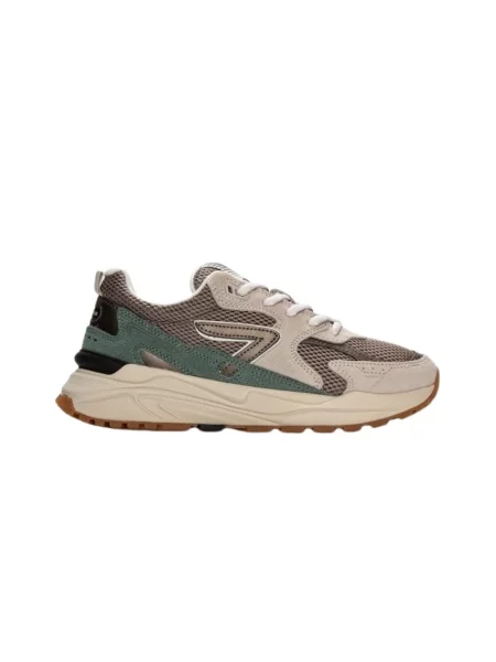Sneakersy Hub zamszowe beżowe