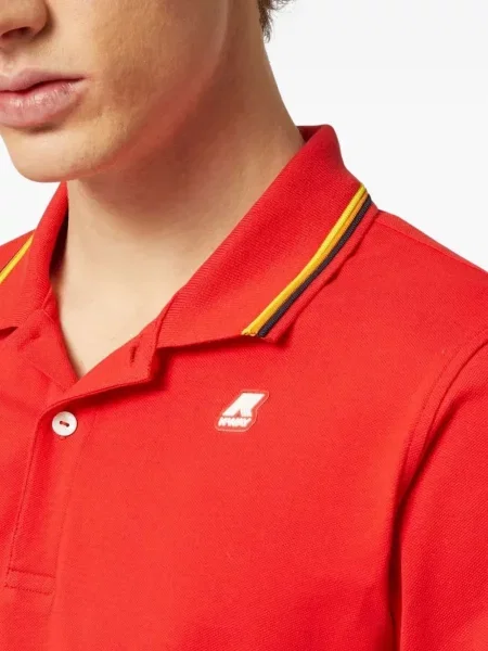 Gulerat polo K-way roșu
