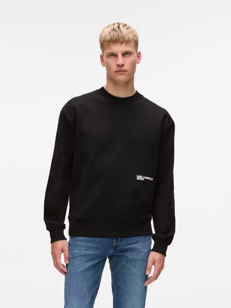 Hanorac Karl Lagerfeld Jeans alb
