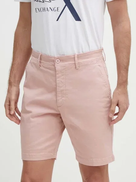 Къс панталон Pepe Jeans REGULAR CHINO SHORT розово