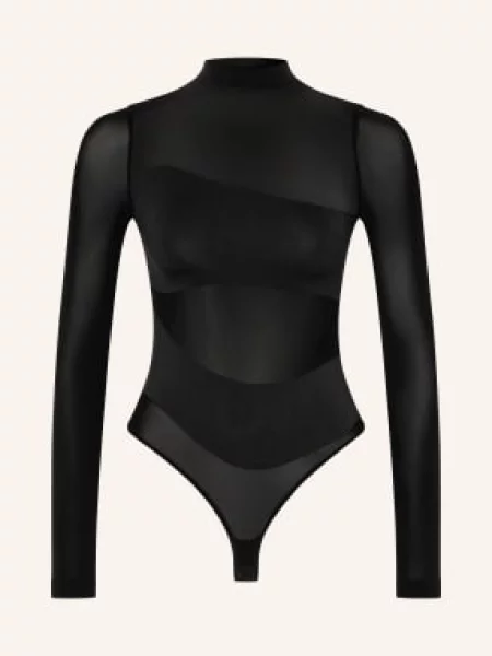 Wolford Stringové Body Shade černá
