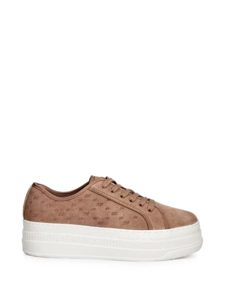 Sneakerși Armani Exchange maro