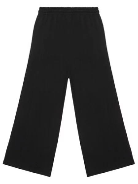 Calvin Klein Jeans Sportinės kelnės Glitter Aw Wide Leg juoda