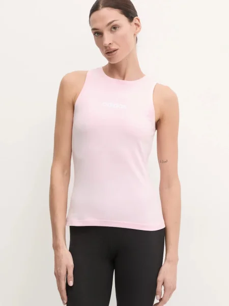 ADIDAS SPORTSWEAR Sport top Essentials / alb roz